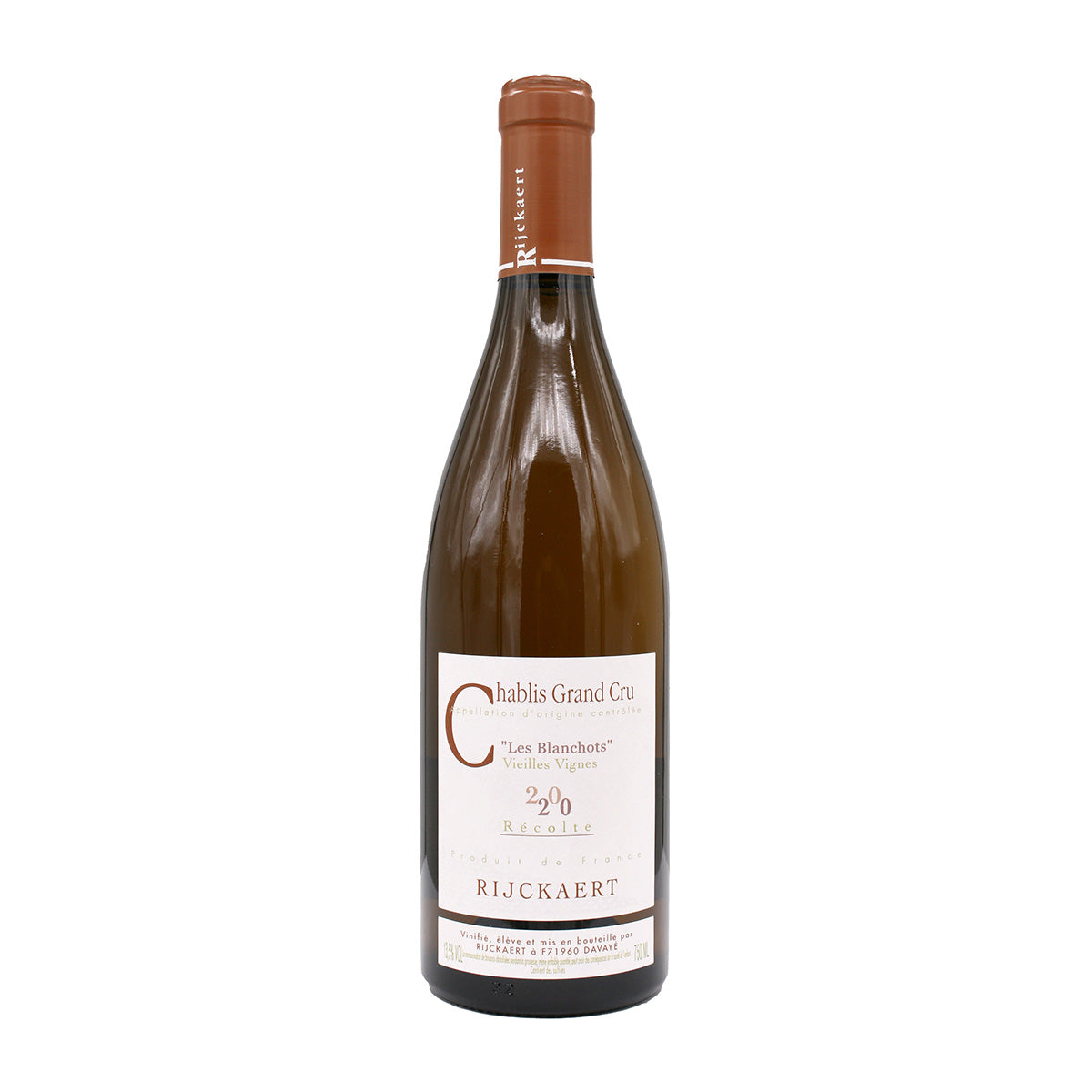 Chablis Grand Cru Les Blanchots Vieilles Vignes (2020)/シャブリ グランクリュ レ ブランショ ヴィエイユ ヴィーニュ
